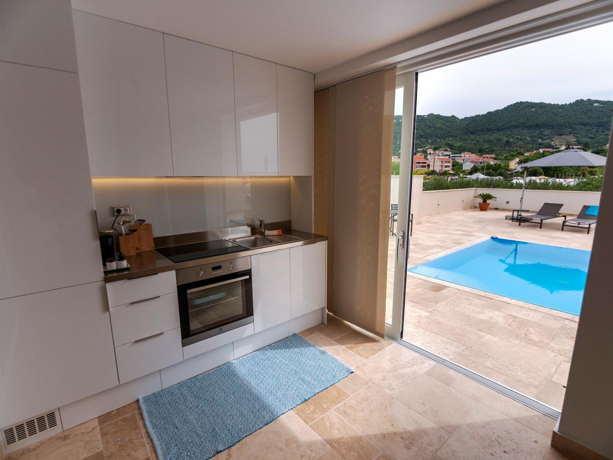 Haus Helga Apartment Rab Town Bagian luar foto